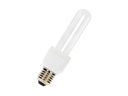 UV-A sortlyssparepære - 230V 20W, E27 sokkel (Ø44x175mm)