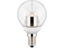 Krystal LED kronepære - 230V / 3,5W E14 sokkel, Dæmpbar