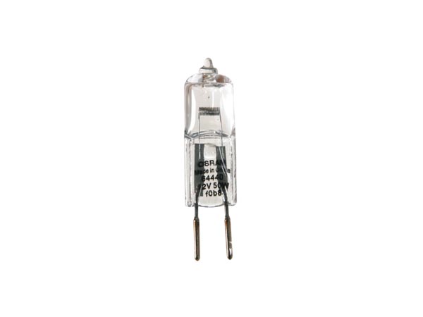 GY6.35 halogenstiftpære - 12V / 50W IRC HALOSTAR (2000h)