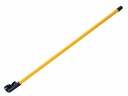 Fluorcerende neonrør - 36W, 134cm x Ø35mm GUL m. netstik