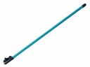 Fluorcerende neonrør - 36W, 134cm x Ø35mm TURKIS m. netstik