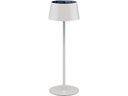 Trådløs LED solar bordlampe, hvid (IP44)