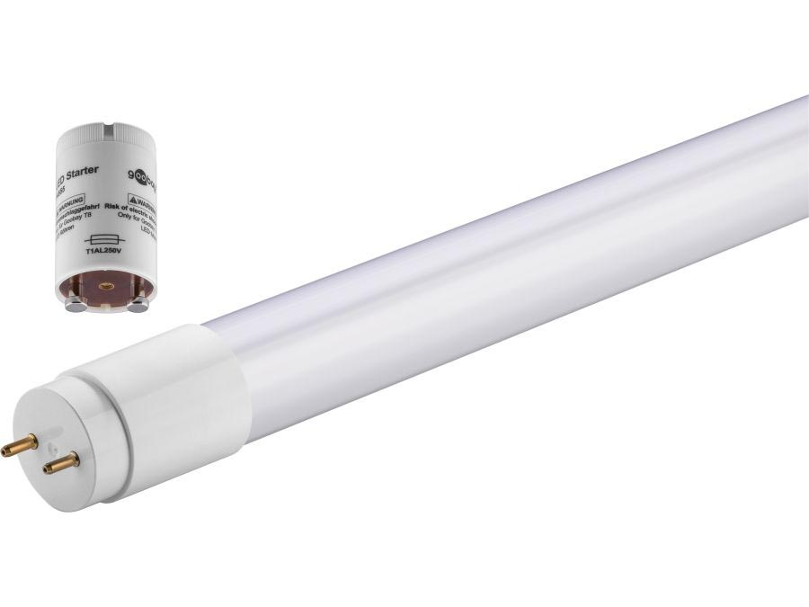 LED lysrør - 10W, 60cm T8/G13, Varm Hvid (3000K)