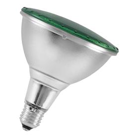 PAR38 LED pære - 230V / 15W, 50°, E27, Grøn