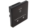 Multifunk. touch RGB LED styring - 3 kanaler, Sort (3 x 4A)