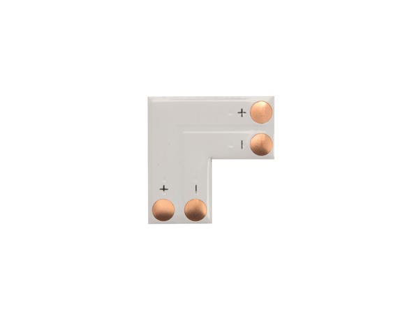 L stykke til enkeltfarve LED strips (PCB 8mm)