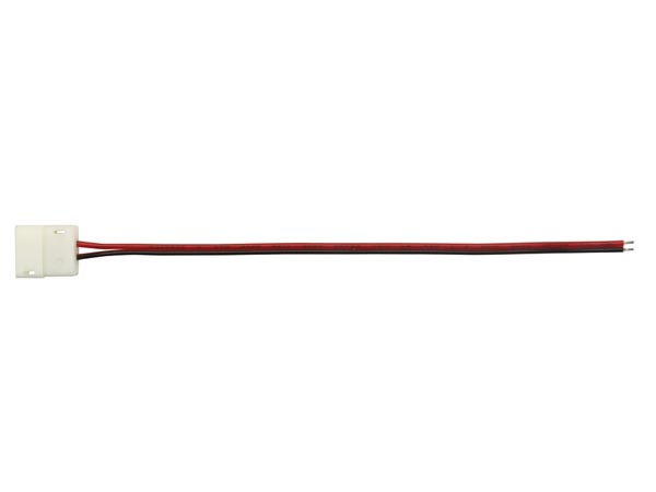 Klemme-konnektorkabel - Til enkeltfarve LED strip (PCB 8mm)