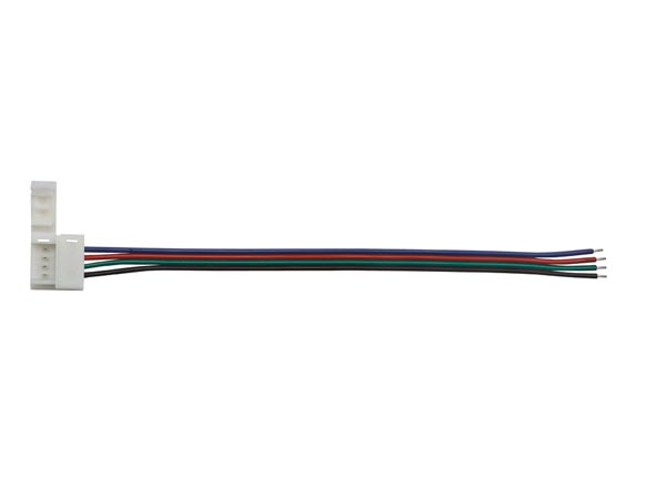 Klemme-konnektorkabel - Til RGB LED strips (PCB 10mm)