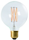 G125 filament MEGA EDISON 6-LED - 240V / 4W E27 (2200K)