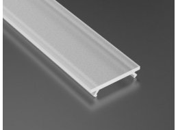 Cover til alu. LED profil, 12mm Diffus hvid UV best. (2,02m