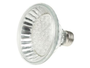 PAR30 LED pære - E27, 36 dioder, Varm Hvid (65°)