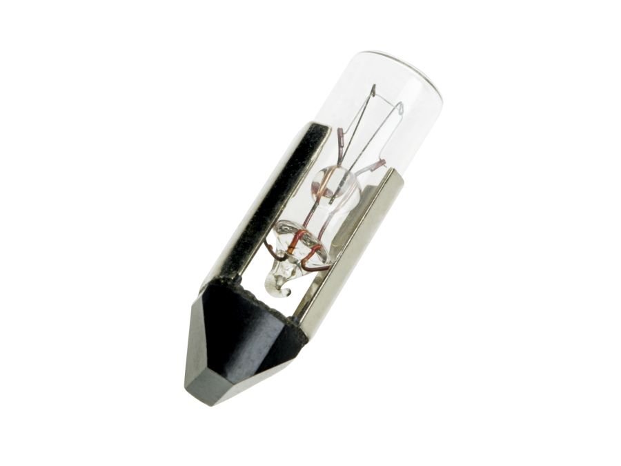 Telefonlampe - 28V / 40mA / 1,12W ESB kilesokkel (Ø6,5x23mm)