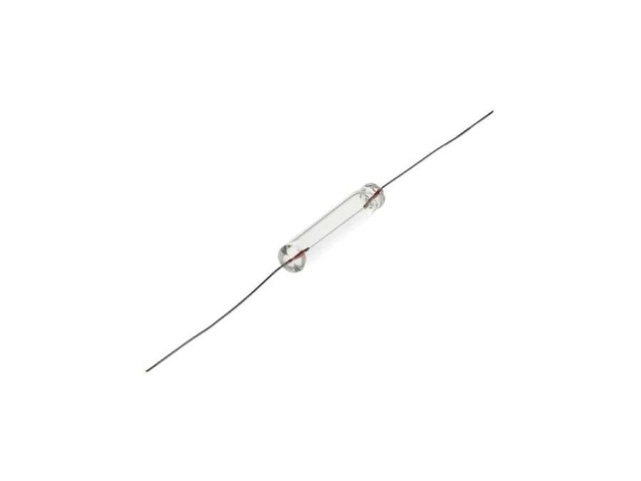 T1 1/4 trådlampe, aksial - 12VDC 150mA, Ø4x20mm)