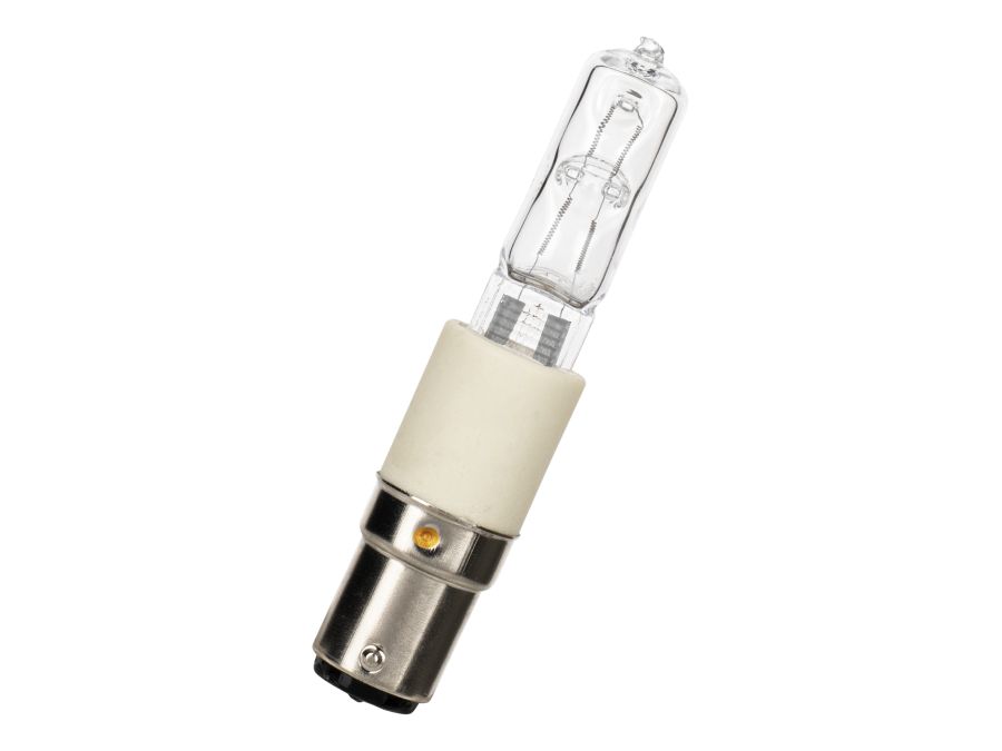 JD halogenpære - 240V 100W ECO Klar, Ba15d sokkel