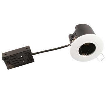GU10 downlight armatur - Cira Fixed 230V, Mat Hvid (IP44)