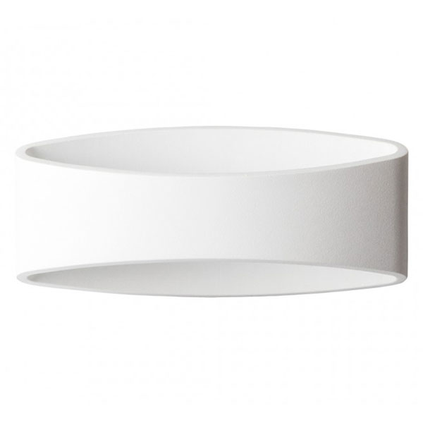 5W LED væglampe 3000K 550Lm - Hvid