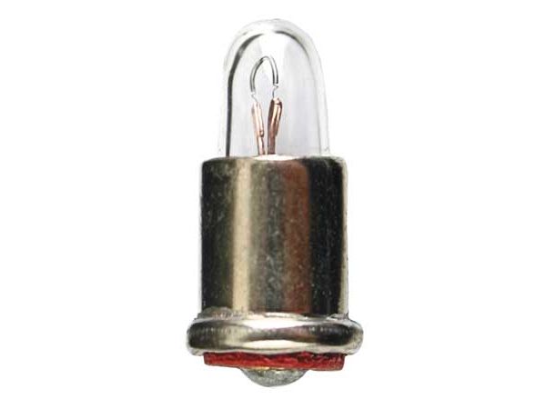 T1 1/4 Dværglampe - 28V / 24mA / 0,67W, MF4 sokkel (Ø4x9mm)