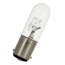 Dværglampe - 240V / 21mA / 5W, Ba15d sokkel (Ø16x52mm)