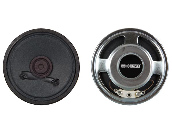 Minihøjttaler - 0,5W / 8ohm (Ø50x13mm)