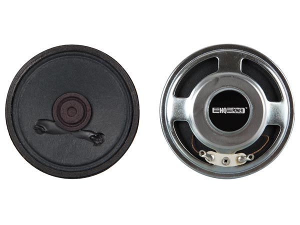Minihøjttaler - 2W / 8ohm (Ø66mm)