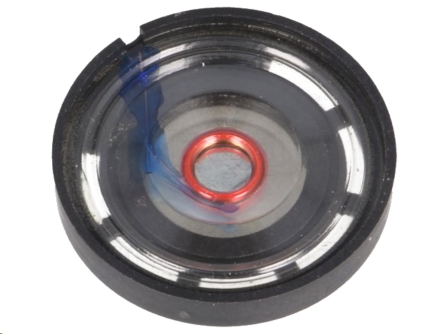 Minihøjttaler - 0,5W / 8ohm (Ø29mm)