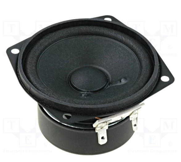 Full range højttaler - 20W 8ohm, 78,5x78,5x46,5mm