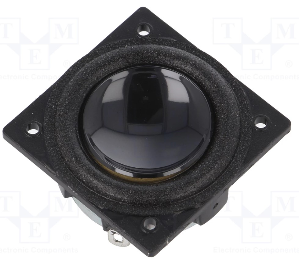 Miniature højttalerelement - 2W, 8ohm, Ø32x11mm