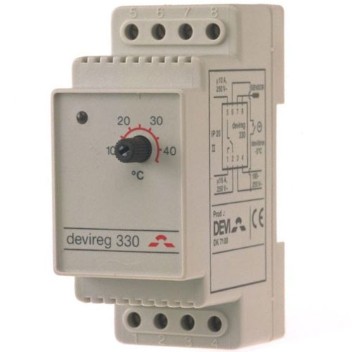 Devireg™ 330 - Din-Skinne +60 - +160ºC