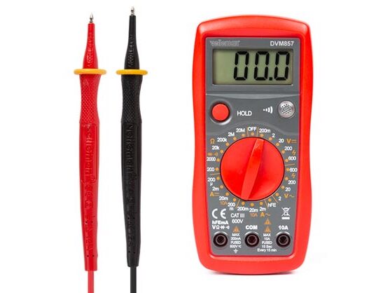 DVM857 Digital Multimeter - CAT III 600V, 10A