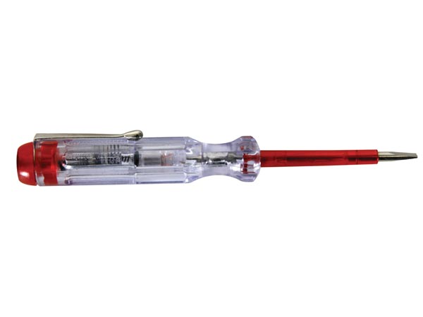 Spændingstester/polsøger - 200-250V m. glimlampe