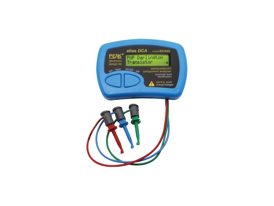 PEAK - DCA55 halvleder transistortester