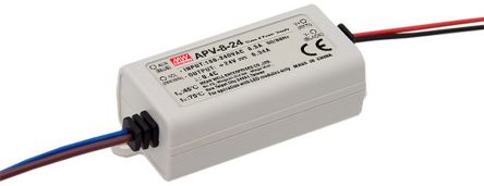 Konstant spænding strømforsyning - 24Vdc / 8W (IP42)