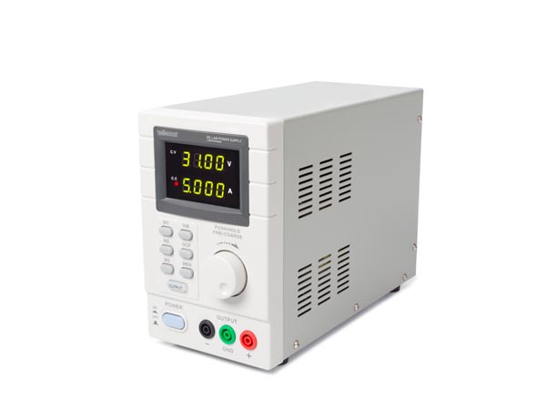 Laboratoriestrømforsyning - 0-30VDC / 5A, programmerbar, USB