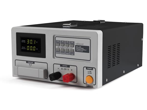 Laboratorie strømforsyning - 0-30V / 60A m. LCD display