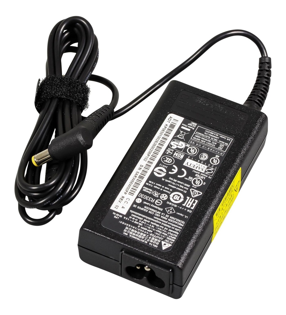 Netadapter til Acer - 19V 2,42A 65W (Ø5,5x1,7mm DC stik)