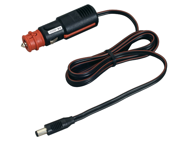 ProCar - 12/24V / 8A biladapter med 5,5/2,5 DC stik