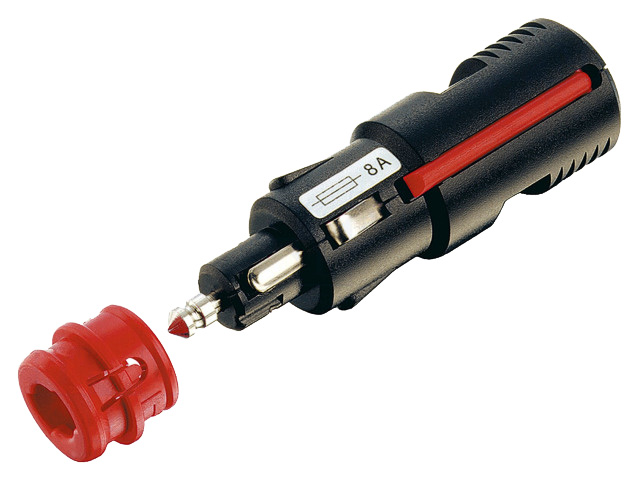 ProCar - Cigarstik, Han, 12/24V / 5A (8A sikring)