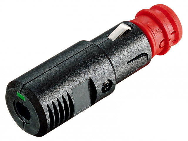 ProCar - Cigarstik, Han, 12/24V / 8A m. LED