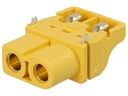 DC-XT60 fatning - 2pol hun, SMT