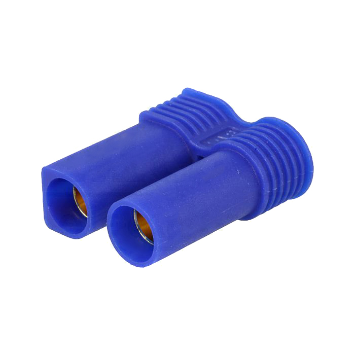 DC stik - EC5-F 40A 500V til kabel, lodde, hun