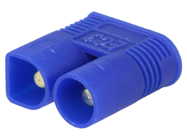 DC stik - EC3-M 25A 500V til kabel, lodde, han