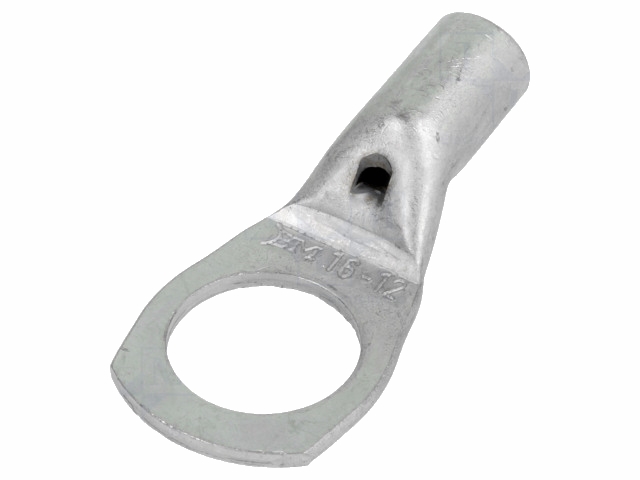 Ringkabelsko - M12, Uisoleret fortinnet kobber, 16mm²