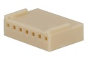 Ledning-til-print stikhus - NS25, 7pol (1x7) hun 2,54mm