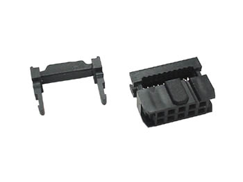 IDC fladkabelstik, hun - 14pol (2x7) 2,54mm benafstand