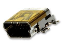 Mini USB B fatning, SMT