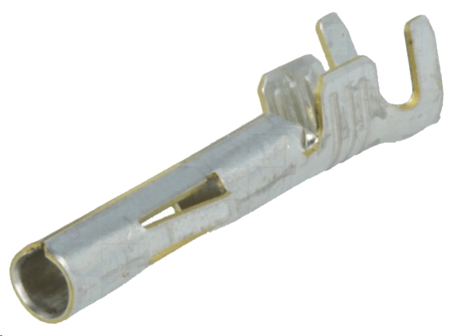 Kontaktben til 6,35mm MLX stik - Hun 0,5-2,5mm² (10 stk.)