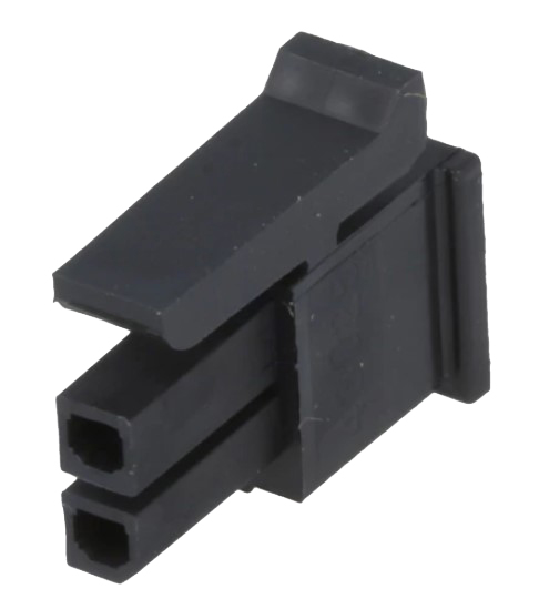 Ledning-til-print hunstik - Micro-Fit 3.0, 3mm, 2x1pol