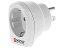 Rejseadapter - CEE7/3 (EU) hun til USA/Japan han