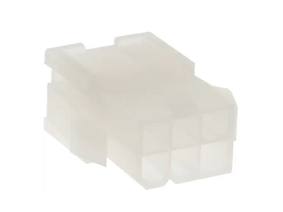 Ledning-til-ledning Mini-Fit Jr. stik - 2x3pol han, 4,2mm
