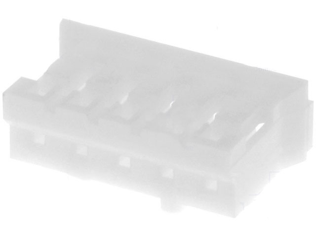 Ledning-til-print stik - JST PH, 1x5pol, 2A, 2mm benafst.